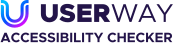 Comprobación de accesibilidad con UserWay